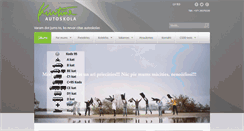 Desktop Screenshot of kristineautoskola.lv